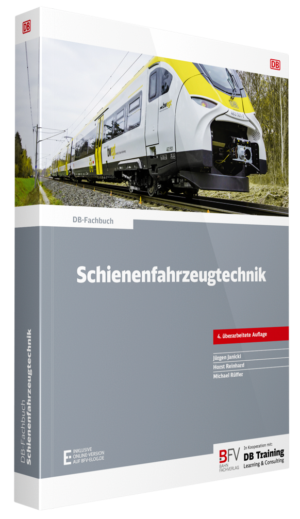 Buchcover DB-Fachbuch Schienenfahrzeugtechnik, 4. Auflage