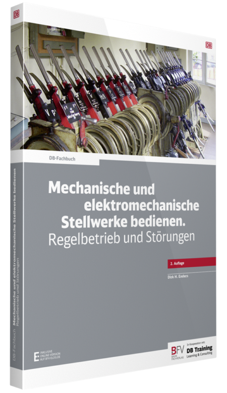 buchcover_db_fachbuch_mechanische_und_elektromechanische_stellwerke_bedienen_regelbetrieb_und_störungen