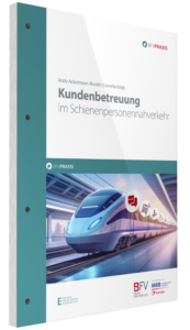 Buchcover „Kundenbetreuung im Schienenpersonennahverkehr", 1. Auflage